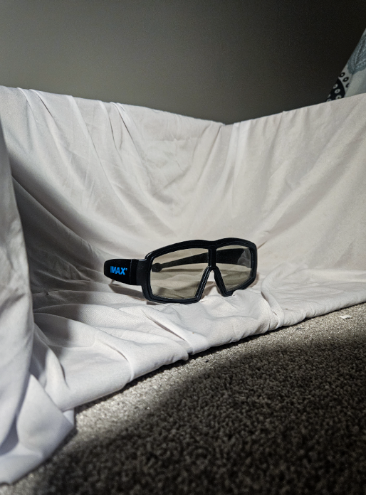 3D Glasses (Left Angle)